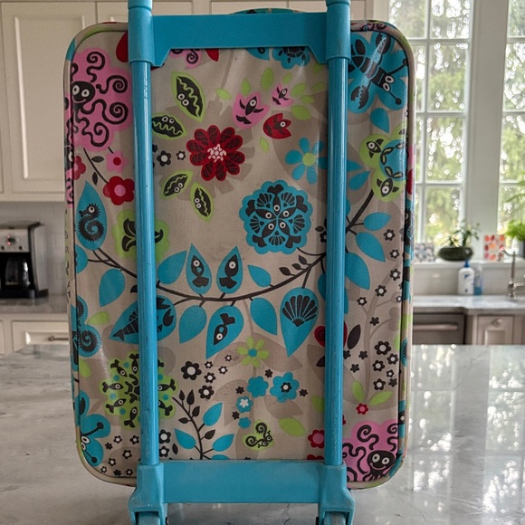 Oilily Blue and Pink Mermaid Kids suitcase - Picture 7 of 13